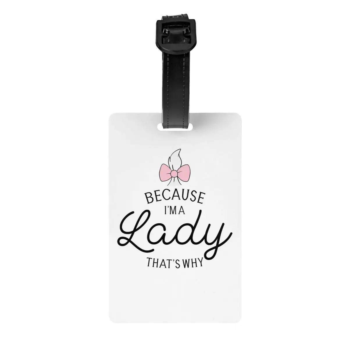 

Luggage Tags I'm Lady Marie Aristocats Cat Holder Baggage Boarding Tags Name ID Address Luggage Bag Case Tags Unisex Tag Gifts