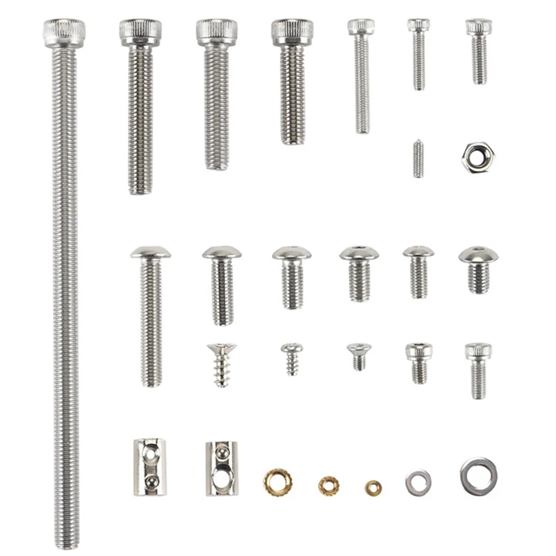 Complete Fastener Kit DIY Project Fasteners Screws Nuts Full Kits For Milo-V1.5 Machine 3D Printer Parts
Complete Fastener Kit DIY Project Fasteners Screws Nuts Full Kits For Milo-V1.5 Machine 3D Printer Parts