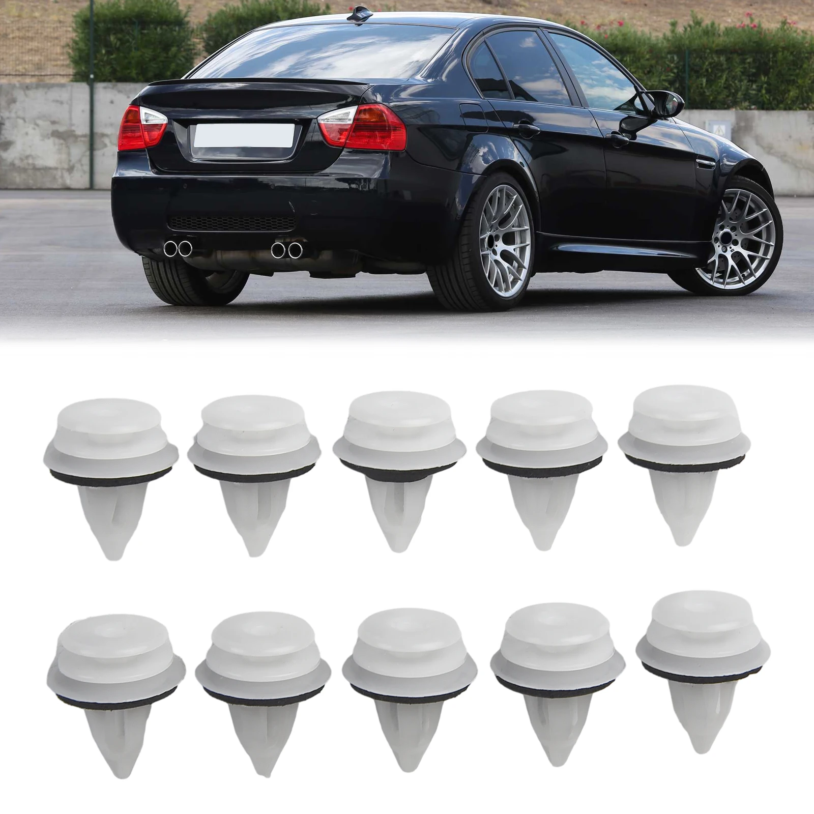 Door Trim Panel Clip Panel Retainer Clips 51418224768 Plastic Replacement Vehicle White 5 Series F23 E82 E46 F30
Door Trim Panel Clip Panel Retainer Clips 51418224768 Plastic Replacement Vehicle White 5 Series F23 E82 E46 F30