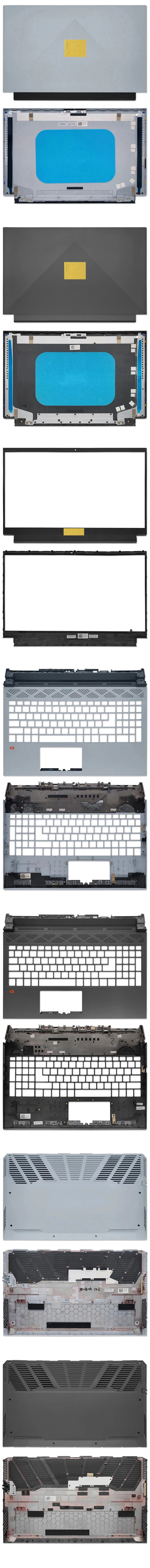 Screen back cover bezel for De ll G15 5510 5511 5515 5520 5521 top cover frame palm rest bottom shell frame upper lower case Screen back cover bezel for De ll G15 5510 5511 5515 5520 5521 top cover frame palm rest bottom shell frame upper lower case