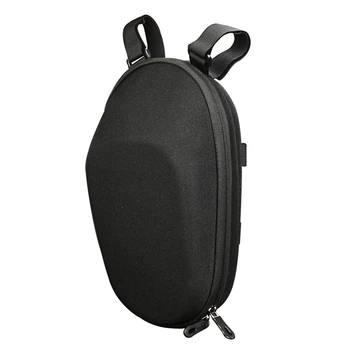 Bolsa para Guidão de Bicicleta Elétrica: O Acessório Essencial para Ciclistas Ativos 9 Electric Car First Pack Electric Folding Bicycle Handle Bag EVA Hard Shell Balance Car Front Bag-Black