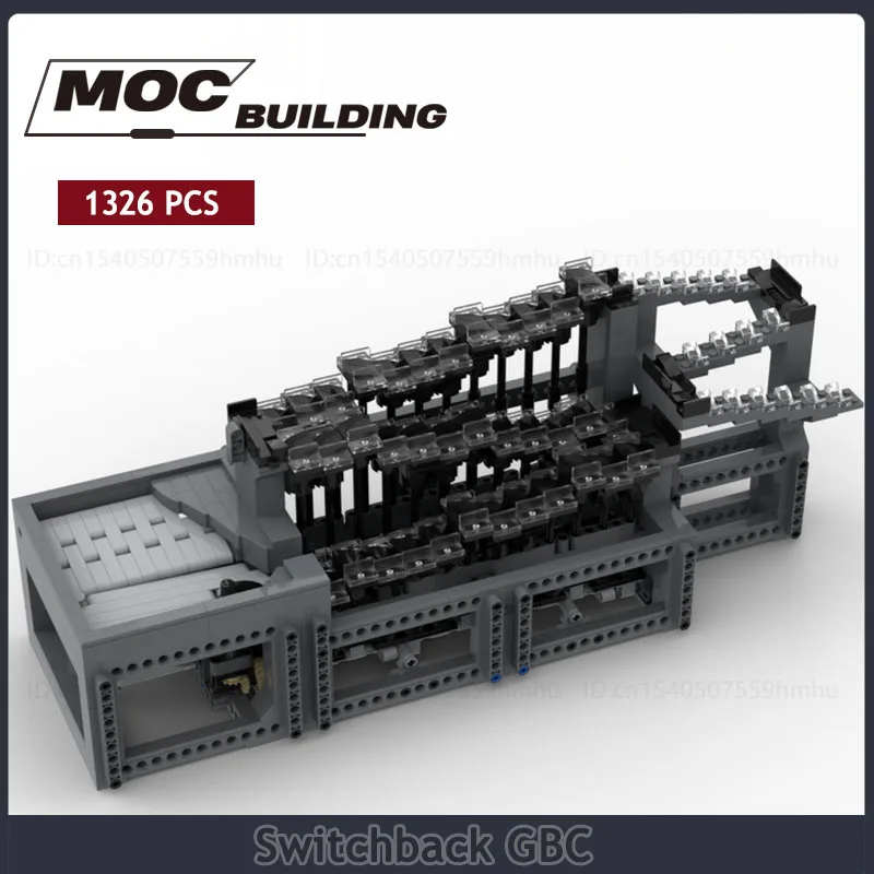 

MOC Building Blocks Switchback GBC Technology Bricks Creative Puzzle Collection Model Machine Toys Gifts