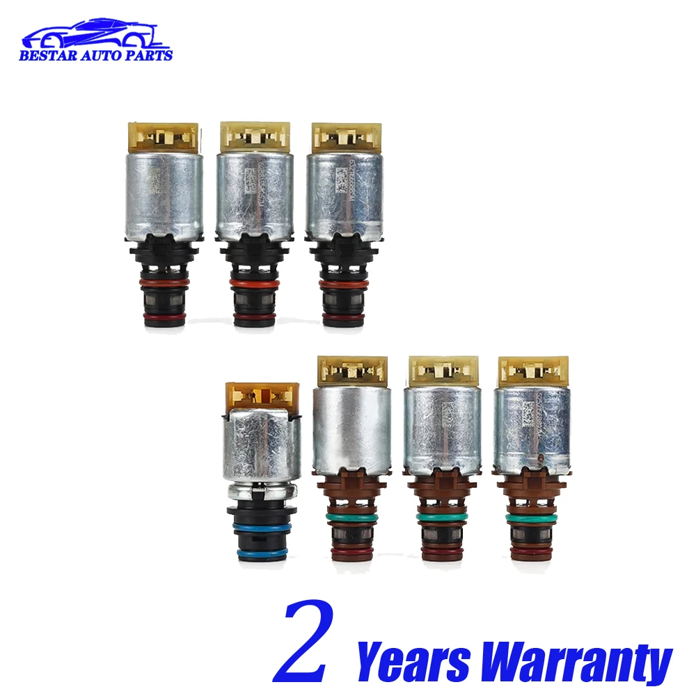 

6R80 7PCS Transmission Valve Body Solenoids Kit Fit For Ford Explorer Ranger Mustang Territory Transit Everest F-150 2011-2017