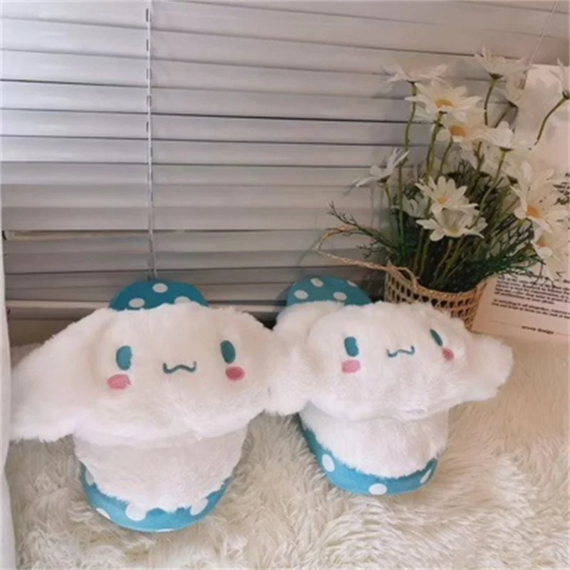 Sanrio Hello Kitty Plush Slipper Melody Kuromi Kawaii Cotton Slipper Home Dormitory Slippers Anime Accessories Christmas Gift
Sanrio Hello Kitty Plush Slipper Melody Kuromi Kawaii Cotton Slipper Home Dormitory Slippers Anime Accessories Christmas Gift