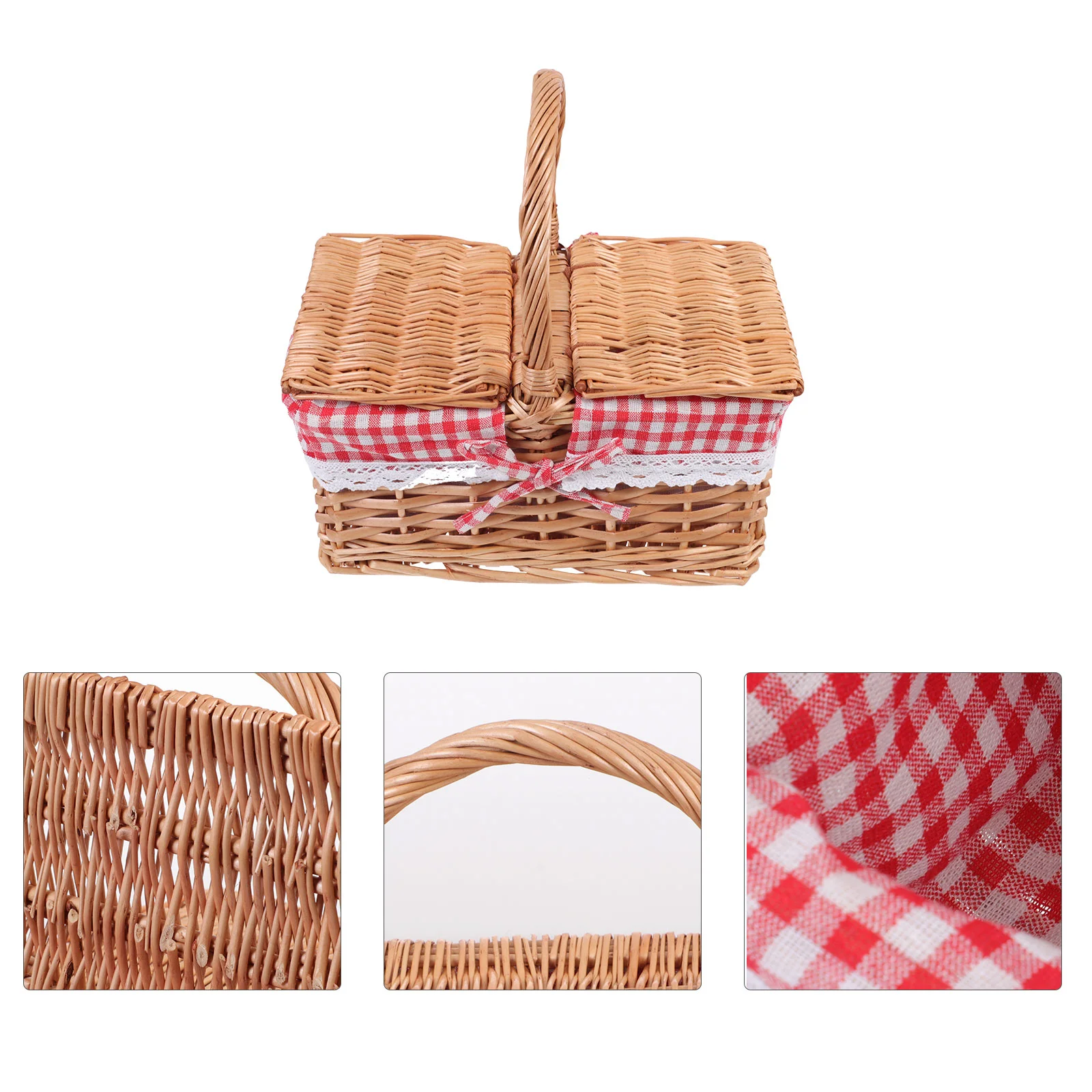 Outdoor Picnic Basket Desktop Sundries Vintage Decor Bread Decorative Straw Container Cloth Home Bin Portable Sundry Shopping
Outdoor Picnic Basket Desktop Sundries Vintage Decor Bread Decorative Straw Container Cloth Home Bin Portable Sundry Shopping