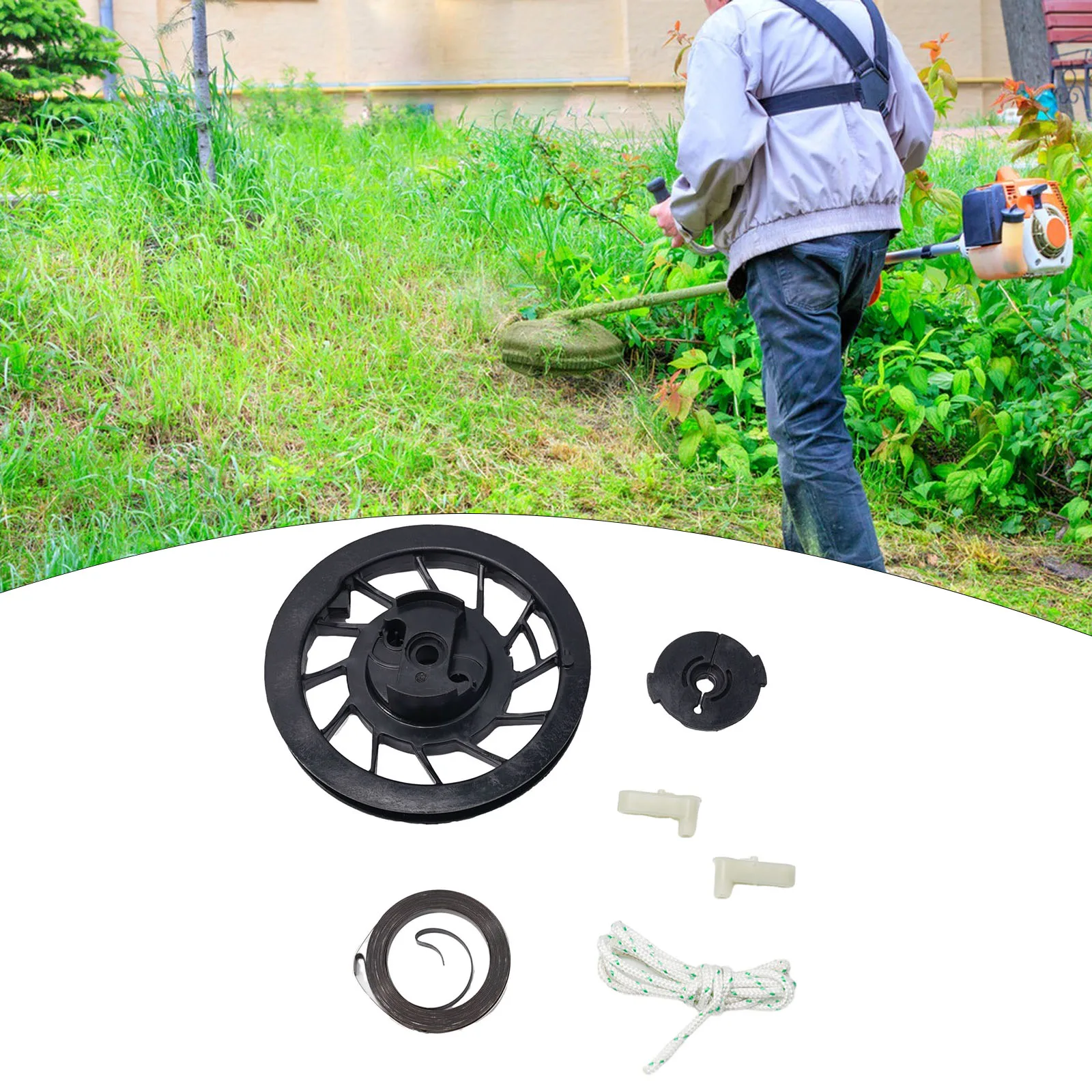 Starter Pulley Reliable Pull Starter Repair Kit for Classic Sprint Easy Install High Performance (120 characters)
Starter Pulley Reliable Pull Starter Repair Kit for Classic Sprint Easy Install High Performance (120 characters)