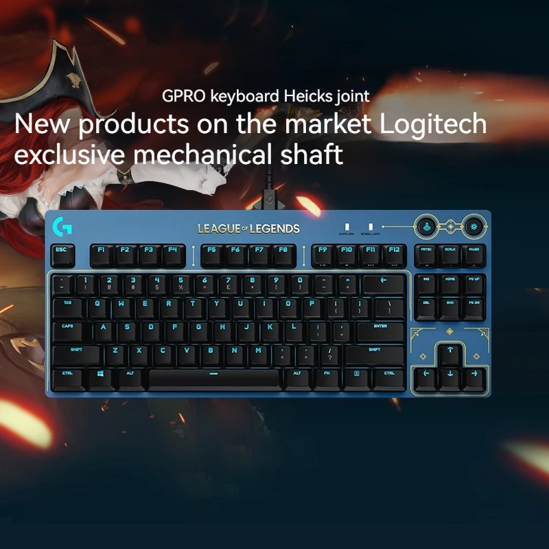 Официальный флагманский магазин Logitech качественные продукты клавиатура Gpro с кабелем для киберспорта Lol Hicks игровая механическая клавиатура Tea Axis Rgb
Официальный флагманский магазин Logitech качественные продукты клавиатура Gpro с кабелем для киберспорта Lol Hicks игровая механическая клавиатура Tea Axis Rgb