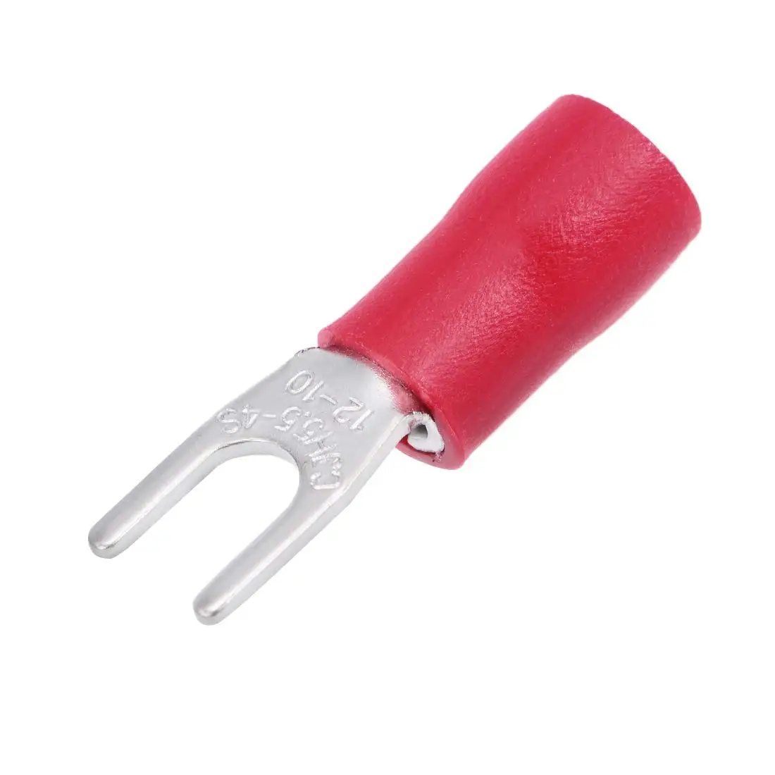 50Pcs SV5.5-4S Insulated Fork Spade U-Type Wire Connector Electrical Crimp Terminal 12-10AWG Red
50Pcs SV5.5-4S Insulated Fork Spade U-Type Wire Connector Electrical Crimp Terminal 12-10AWG Red