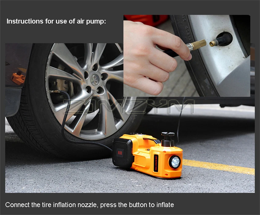 kit gato hidraulico eléctrico para carro 4 en 1 de 5 toneladas, de 12V con bomba infladora, luz LED para herramienta de reparación de neumáticos de camión y coche 24 gato hidraulico eléctrico para carro kit gato hidraulico eléctrico para carro 4 en 1 de 5 toneladas, de 12V con bomba infladora, luz LED para herramienta de reparación de neumáticos de camión y coche » gato hidraulico eléctrico para carro