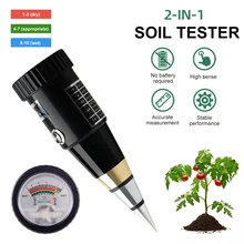 2 In 1 Soil PH&Moisture Meter CE Certified Soil Temperature Humidity Sensor Electric Conductivity Soil Moisture Meter Sensor
2 In 1 Soil PH&Moisture Meter CE Certified Soil Temperature Humidity Sensor Electric Conductivity Soil Moisture Meter Sensor