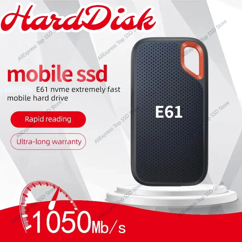 100% Original HardDisk Portable External SSD Hard Drive 128TB 16TB 500GB Speed 1050M HHD Hard Drive Solid State Disk for Laptop
100% Original HardDisk Portable External SSD Hard Drive 128TB 16TB 500GB Speed 1050M HHD Hard Drive Solid State Disk for Laptop