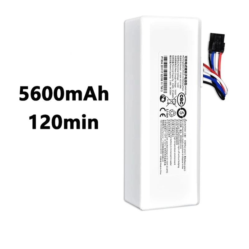 New14.4V Battery 5600mAh Robot Vacuum Cleaner 1C Battery For Xiaomi Mijia 1C STYTJ01ZHM Robot Vacuum Mop Cleaner
New14.4V Battery 5600mAh Robot Vacuum Cleaner 1C Battery For Xiaomi Mijia 1C STYTJ01ZHM Robot Vacuum Mop Cleaner