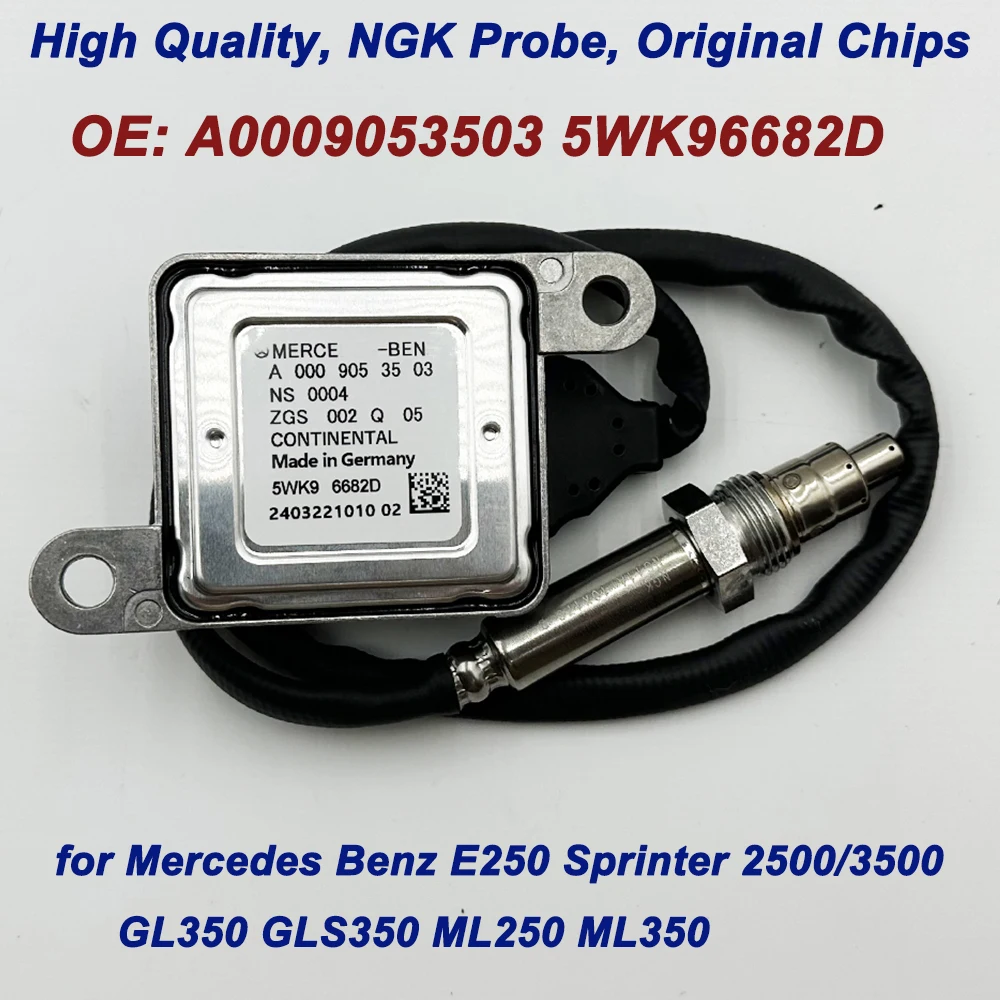 

A0009053503 5WK96682D 0009053503 High Quality Chips for NGK Probe Nox Sensor For Mercedes BenzW205 W164 W166 X164 Sprinter GL350