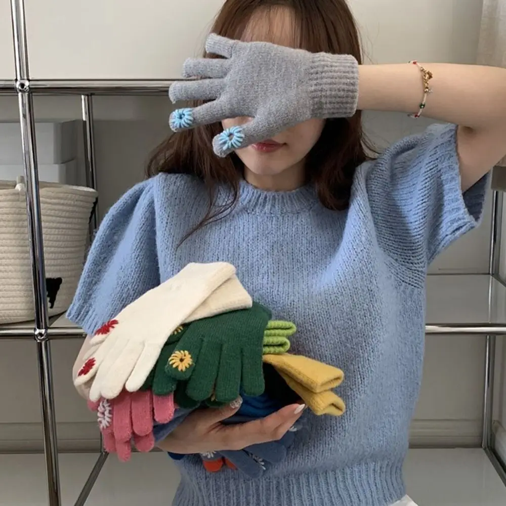 Autumn Winter Warm Gloves Knitted Gloves Fashion Men Women Outdoor Cycling Driving Gloves Touch Screen Short Mittens
Autumn Winter Warm Gloves Knitted Gloves Fashion Men Women Outdoor Cycling Driving Gloves Touch Screen Short Mittens