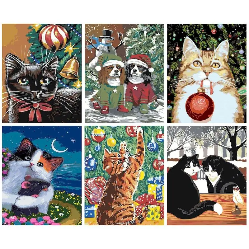 GATYZTORY Paint By Numbers Advanced Cat Oil Painting On Canvas Animal Painting Numbers Decoration Home Diy Gift Ideas
GATYZTORY Paint By Numbers Advanced Cat Oil Painting On Canvas Animal Painting Numbers Decoration Home Diy Gift Ideas
