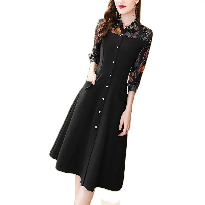 Large Size Waist Dress Female 2023 Spring And Summer New Fat Mm Fashion Slim Slim Cropped Sleeves Bottoming A-line Skirt Female
Large Size Waist Dress Female 2023 Spring And Summer New Fat Mm Fashion Slim Slim Cropped Sleeves Bottoming A-line Skirt Female