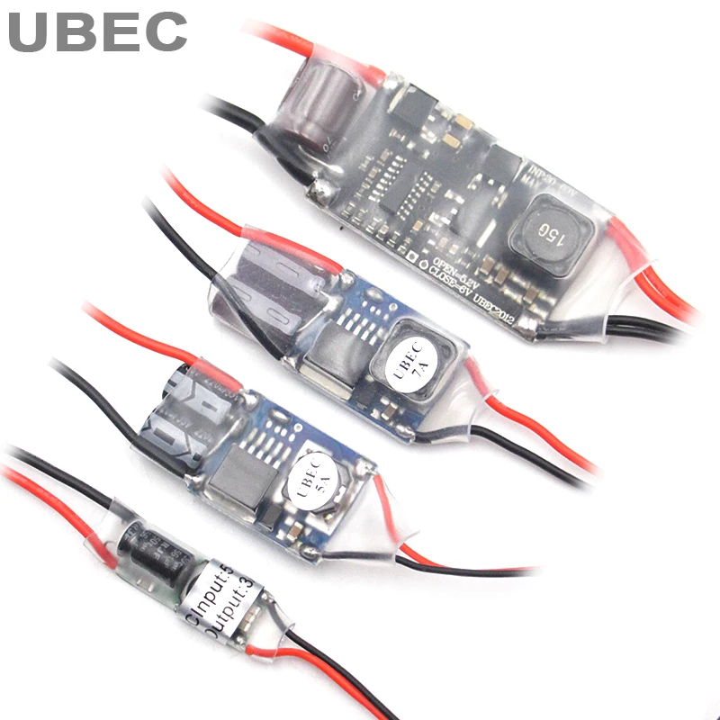 Внешний UBEC 5V 3A / 5A / 7A / 15A BEC многоцелевой понижающий модуль питания BEC, полное экранирование, защита от помех для FPV самолета
Внешний UBEC 5V 3A / 5A / 7A / 15A BEC многоцелевой понижающий модуль питания BEC, полное экранирование, защита от помех для FPV самолета