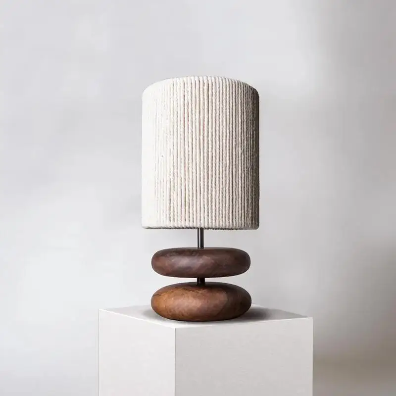 Japanese Creative Bedside Table Lamp Bedroom Designer Walnut Solid Wood Living Room Study Retro Table Lamp
Japanese Creative Bedside Table Lamp Bedroom Designer Walnut Solid Wood Living Room Study Retro Table Lamp