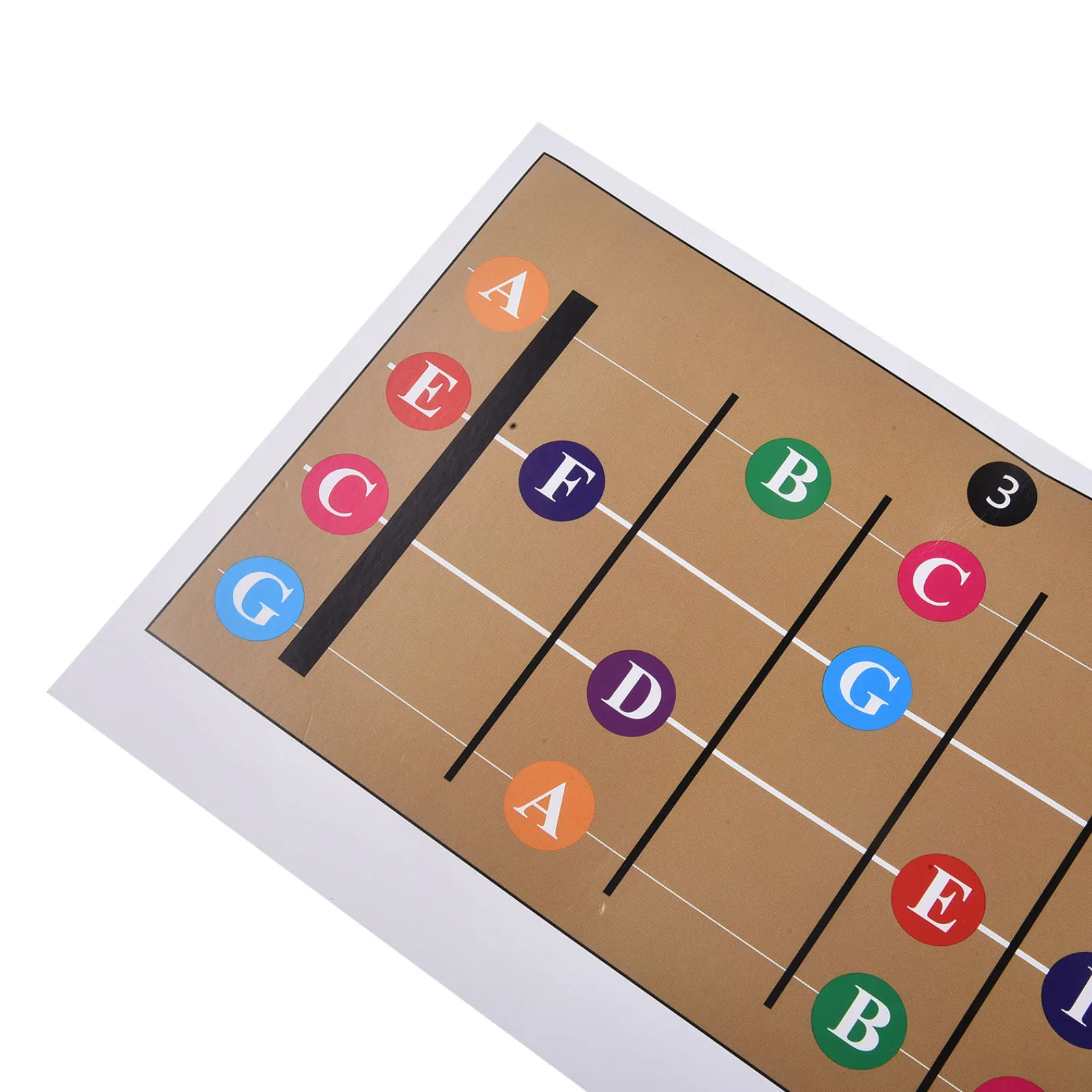 Guitar Scale Sticker Colorful Fretboard Notes Map Labels Sticker Fingerboard Decal For Beginner Self-learning Guitar Accessories
Guitar Scale Sticker Colorful Fretboard Notes Map Labels Sticker Fingerboard Decal For Beginner Self-learning Guitar Accessories