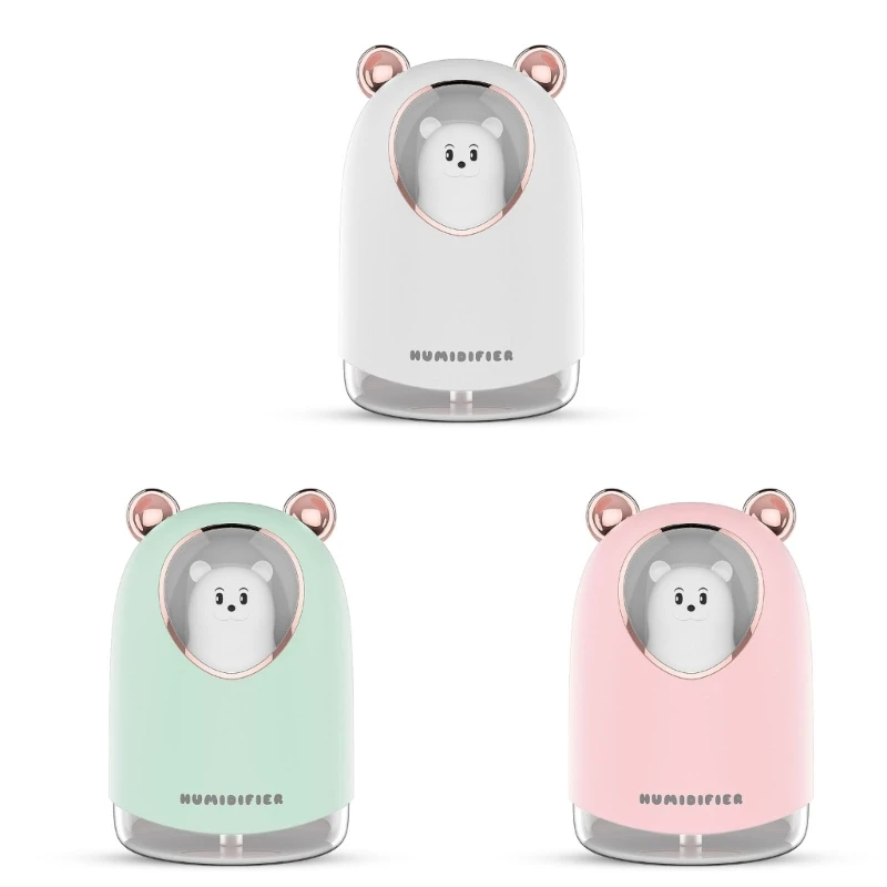 Cute Shaped Portable 300ml Electric Air Humidifier USB Cool Mist Sprayer with Atmosphere Night Light for Home Car
Cute Shaped Portable 300ml Electric Air Humidifier USB Cool Mist Sprayer with Atmosphere Night Light for Home Car