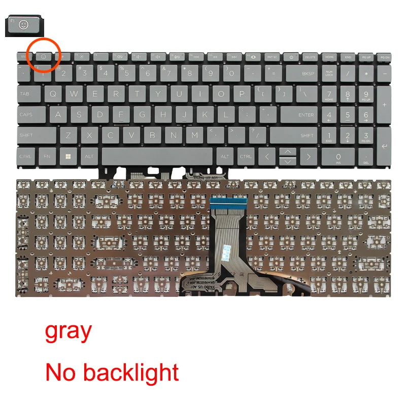 For Book Pro 15-FD 15-FC TPN-Q286 TPN-Q287 250 255 G10 laptop replace keyboard For Book Pro 15-FD 15-FC TPN-Q286 TPN-Q287 250 255 G10 laptop replace keyboard