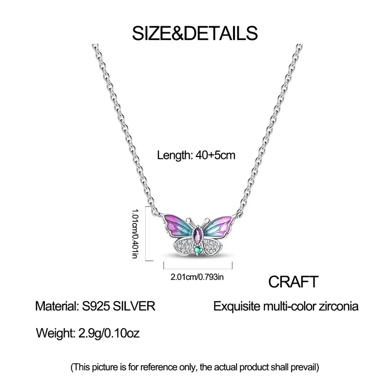 925 Sterling Silver Butterfly Necklace Dragonfly Flower Necklace Luminous Firefly Pendant Necklace For Women's Exquisite Jewelry 4 Mallzona S1244a02a17ec4f659a451e02ad90fd4aU 925 Sterling Silver Butterfly Necklace Dragonfly Flower Necklace Luminous Firefly Pendant Necklace For Women's Exquisite Jewelry Mallzona