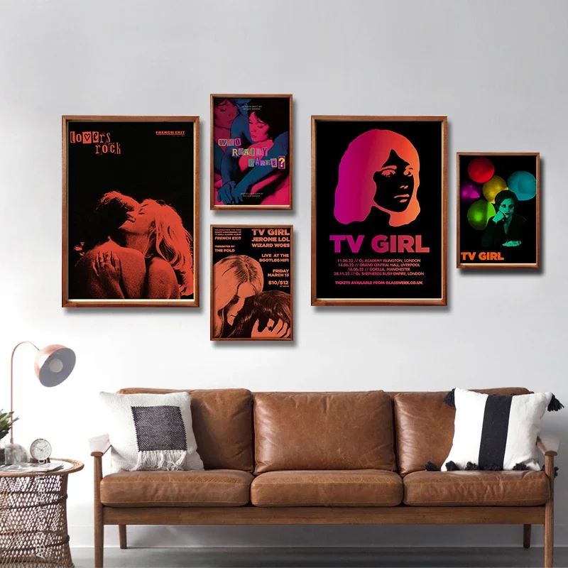 TV Girl Posters Retro Kraft Paper Prints Lovers Rock Vintage Poster Wall Art Painting Study Home Living Room Decoration Picture
TV Girl Posters Retro Kraft Paper Prints Lovers Rock Vintage Poster Wall Art Painting Study Home Living Room Decoration Picture