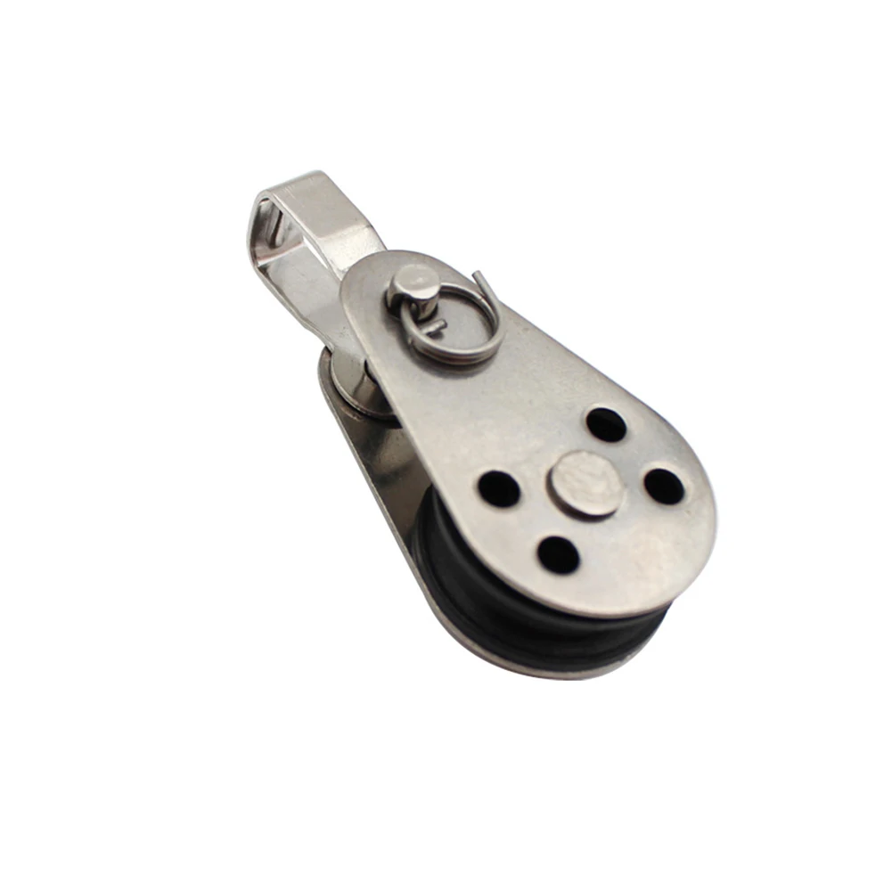 2PCS Marine Boat Pulley Blocks Rope Stainless Steel 316 Kayak Canoe Anchor Trolley Kit Nylon Pad Eyes Boat Kayak Accessories
2PCS Marine Boat Pulley Blocks Rope Stainless Steel 316 Kayak Canoe Anchor Trolley Kit Nylon Pad Eyes Boat Kayak Accessories