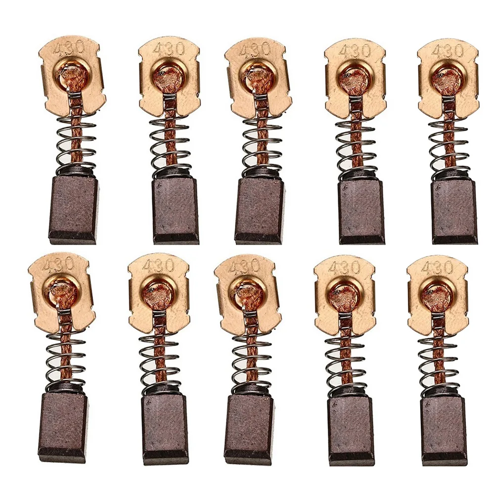 10pcs Motor Carbon Brush Set Replacement Parts Angle Grinder Carbon Brush Cutting Polishing Machine Power Tool Electric Tools
10pcs Motor Carbon Brush Set Replacement Parts Angle Grinder Carbon Brush Cutting Polishing Machine Power Tool Electric Tools