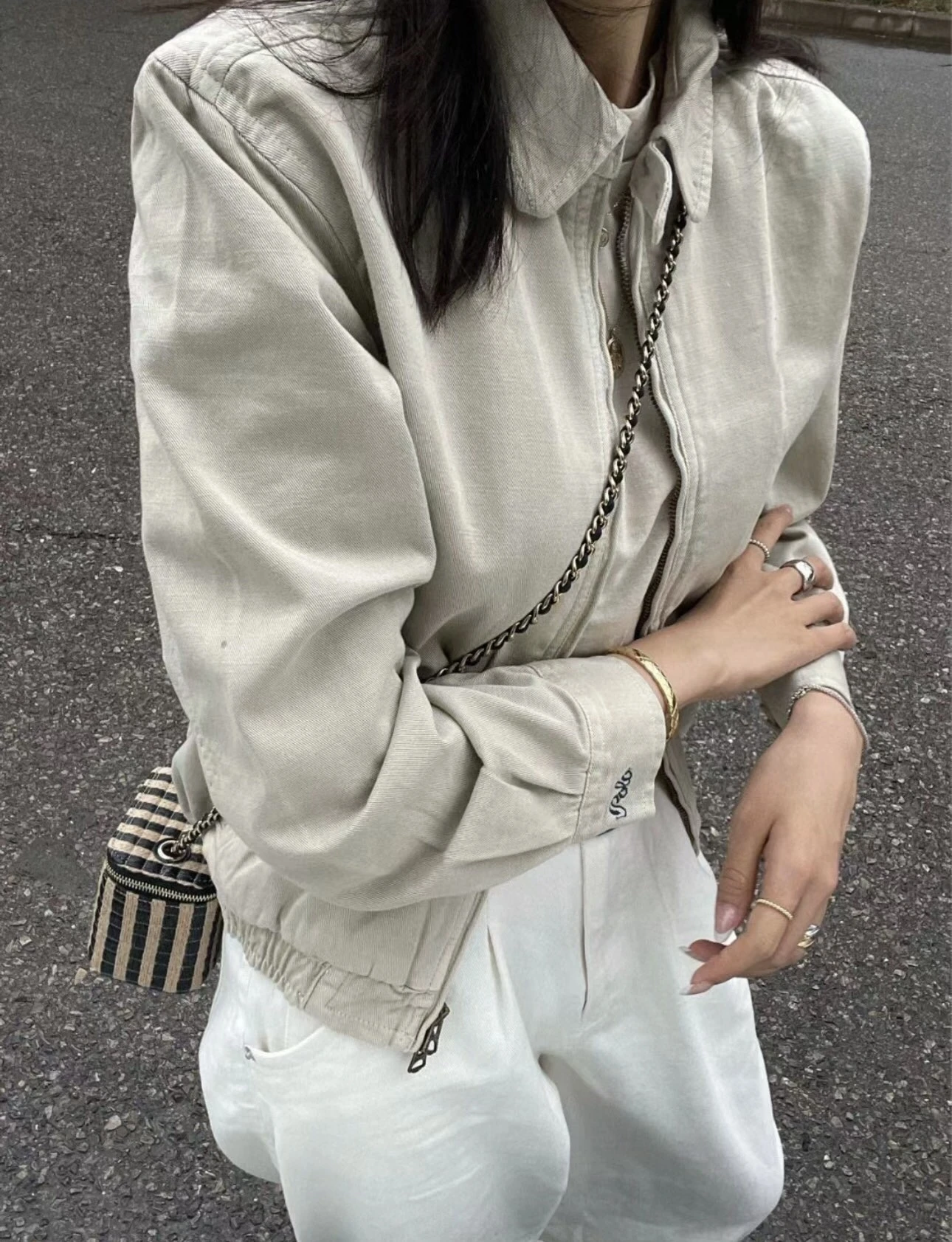 Rl Women Jacket 24ssnew Spring Turn-down Shirts Pony Embroidery Logo Womenr Coat Vintage Luxury Quality Cotton Zipper Windbreak
Rl Women Jacket 24ssnew Spring Turn-down Shirts Pony Embroidery Logo Womenr Coat Vintage Luxury Quality Cotton Zipper Windbreak