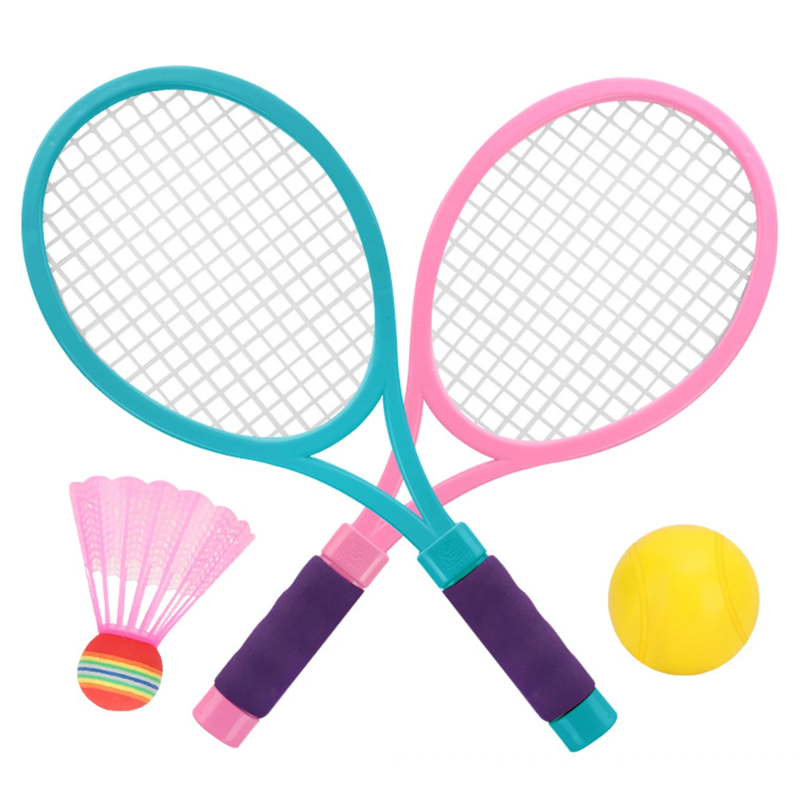 4pcs With Badminton Outdoor Indoor Colorful Shuttlecock Kid Tennis Racket Set Student Portable Shuttlecocks School Gift Sport
4pcs With Badminton Outdoor Indoor Colorful Shuttlecock Kid Tennis Racket Set Student Portable Shuttlecocks School Gift Sport