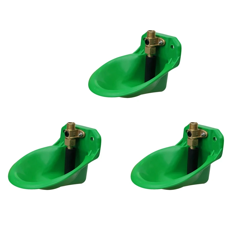 3X Automatic Durable Sheep Drinker Cup Catter Goat Drinking Bowl Horse Water Feeder Tool Farm Animal Cow Plastic Using
3X Automatic Durable Sheep Drinker Cup Catter Goat Drinking Bowl Horse Water Feeder Tool Farm Animal Cow Plastic Using
