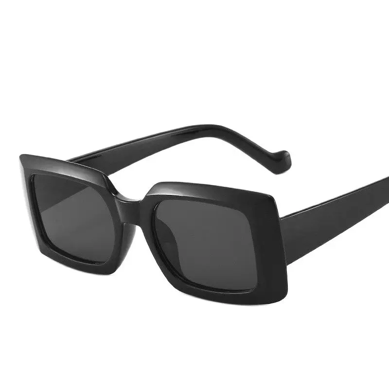 

Rectangle Sunglasses Women Fashion Small Square Frame Vintage Sun Glasses Men Shades Retro Fluorescent Eyeglasses With Box