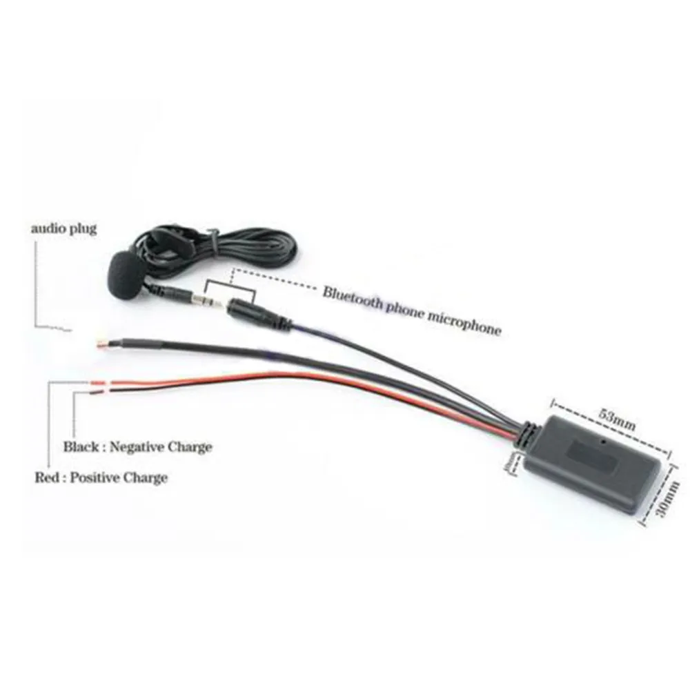 Durable Useful Car Bluetooth Adapter 1.5 Meters 3.5MM 5-12V Replacement W/ MIC Audio Aux Wireless JieRui-BT 5908
Durable Useful Car Bluetooth Adapter 1.5 Meters 3.5MM 5-12V Replacement W/ MIC Audio Aux Wireless JieRui-BT 5908