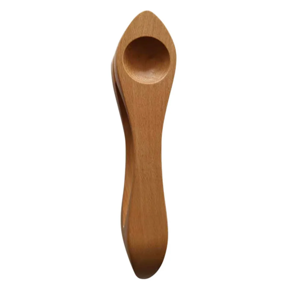 

1pc Wooden Musical Spoon Beech Wood Natural Wood Color Folk Percussion Heritage Traditional Percussion For Various Festivals