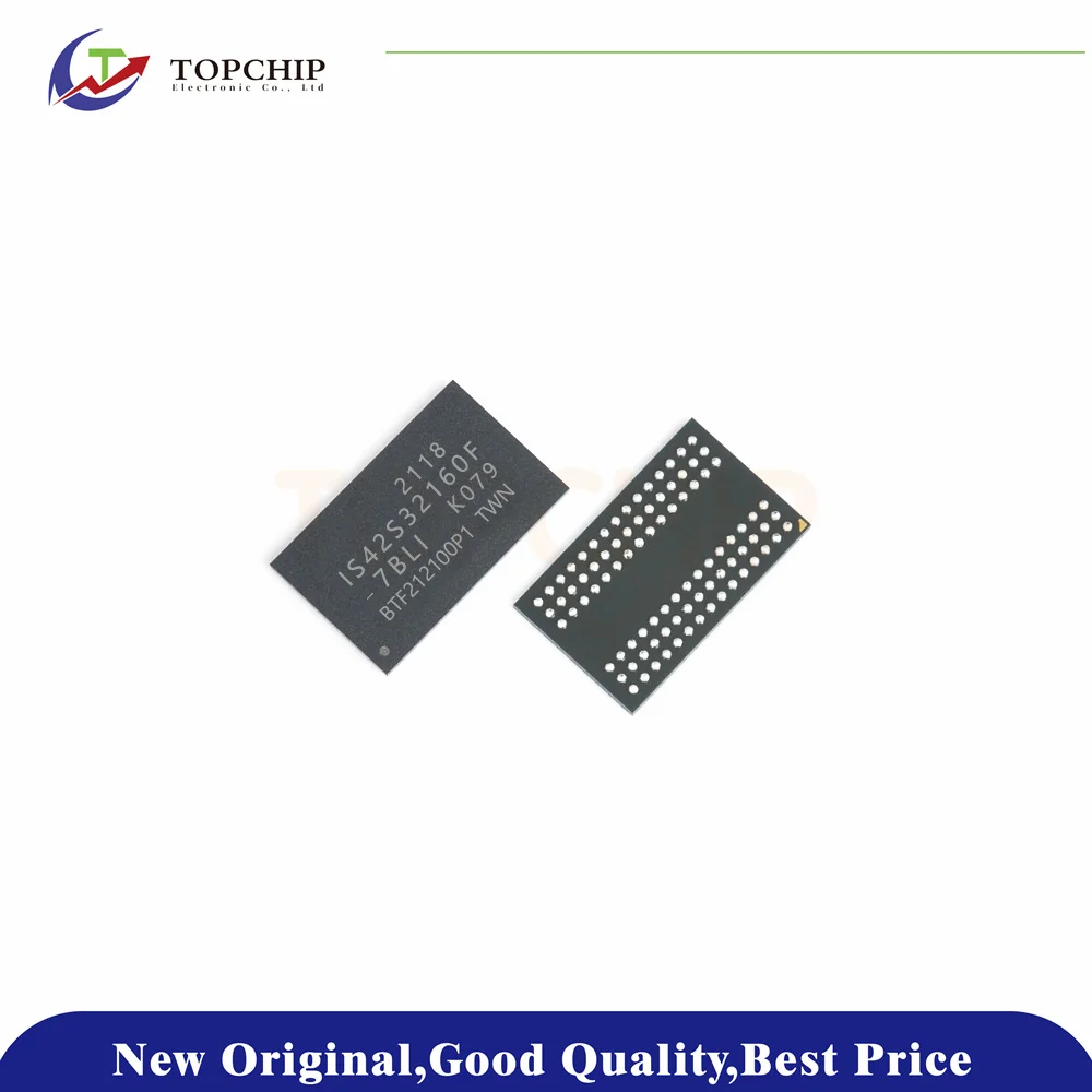 

1Pcs New Original IS42S32160F-7BLI SDRAM Memory IC 512Mbit Parallel 143 MHz 5.4 ns 90-TFBGA (8x13)