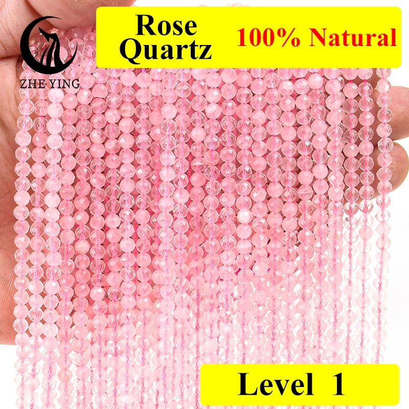 Zhe Ying Natural Faceted Rose Quartz 4mm Beads Amazonite Aventurine Beads for Jewellery Making DIY Bracelet Accessories
Zhe Ying Natural Faceted Rose Quartz 4mm Beads Amazonite Aventurine Beads for Jewellery Making DIY Bracelet Accessories