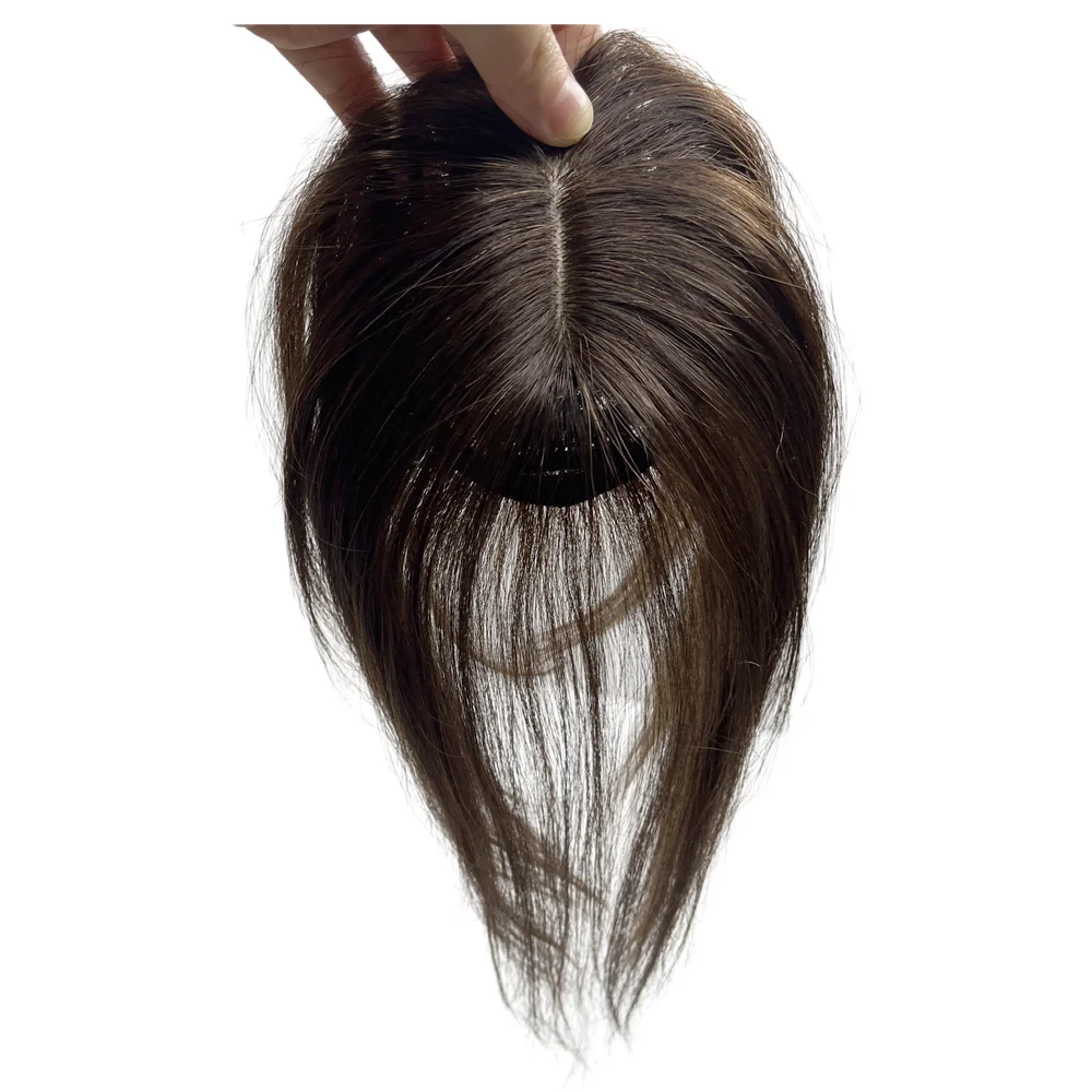 Clip in Natural Human Hair Bangs Fringe Hair Pieces Middle Part Brazilian Extension Topper For Women Hair Loss 10inch Non-Remy 6 Mallzona S1253127580ef4be4883a6ed64321fc2cK Clip in Natural Human Hair Bangs Fringe Hair Pieces Middle Part Brazilian Extension Topper For Women Hair Loss 10inch Non-Remy Mallzona