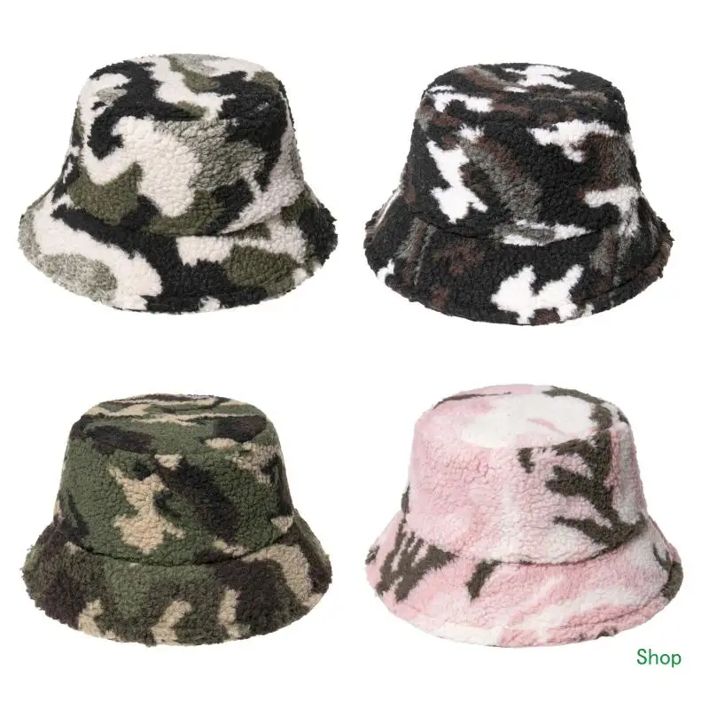 Dropship Unisex Multicolor Camouflage Bucket Hat Winter Warm Faux Fleece Fisherman
Dropship Unisex Multicolor Camouflage Bucket Hat Winter Warm Faux Fleece Fisherman