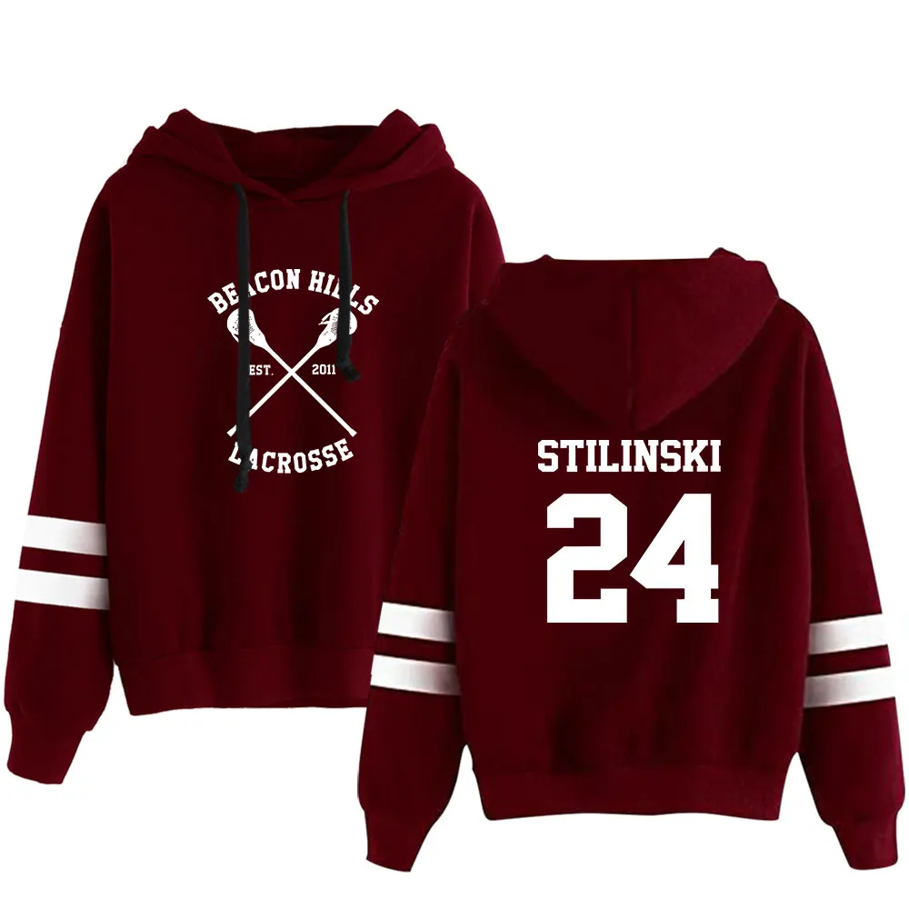 Creative 2023 new Teen Wolf Hat Men's and women's casual fashion prints Stilinski 24 Lacy McCall jumper oversized sweatshirt
Creative 2023 new Teen Wolf Hat Men's and women's casual fashion prints Stilinski 24 Lacy McCall jumper oversized sweatshirt