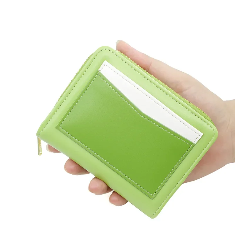 New Fashion Versatile Simple Women's Short Wallet Personalized Panel Contrast Color Zipper Bag Simple and Fresh
New Fashion Versatile Simple Women's Short Wallet Personalized Panel Contrast Color Zipper Bag Simple and Fresh
