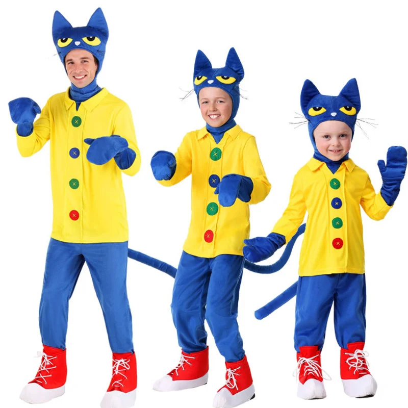 Adult Children Luxury Cat Cosplay Halloween Cosplay Children's Day Stage Performance Picture Book Story Character Cat Costumes
Adult Children Luxury Cat Cosplay Halloween Cosplay Children's Day Stage Performance Picture Book Story Character Cat Costumes