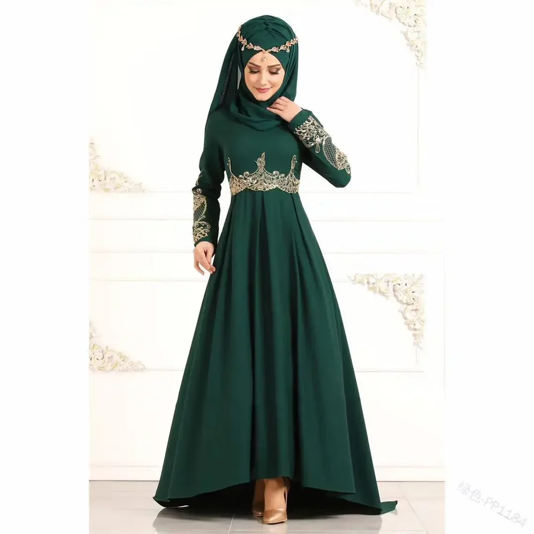 

Muslim Islam Clothing Ramadan Dresses Caftan Marocain Long Robe Turkey Kaftan Loose Maxi Hijab Dress Women Abaya Dubai S-5XL