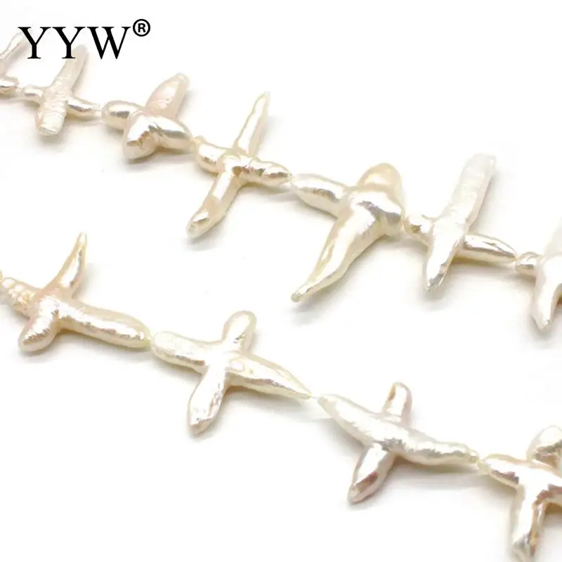 Keshi Cultured Freshwater Pearl Beads Cross Four Way Crucifix Cross Diy White 17x25-25x45mm DIY Necklace Bracelet Accessories
Keshi Cultured Freshwater Pearl Beads Cross Four Way Crucifix Cross Diy White 17x25-25x45mm DIY Necklace Bracelet Accessories