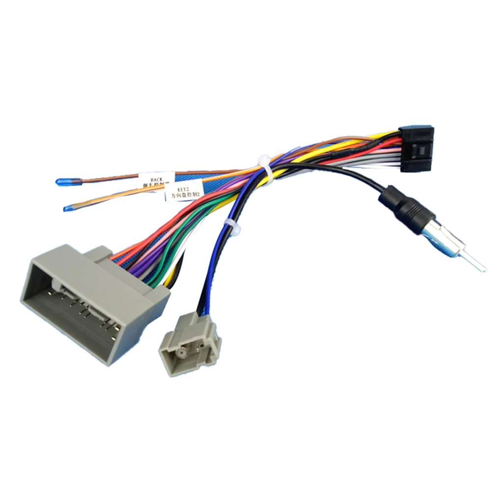 ISO Harness Adapter CAN Bus Decoder 16 Pin Plug Connector RCA Audio Car Android Head Unit Wiring Cable ForCivic
ISO Harness Adapter CAN Bus Decoder 16 Pin Plug Connector RCA Audio Car Android Head Unit Wiring Cable ForCivic