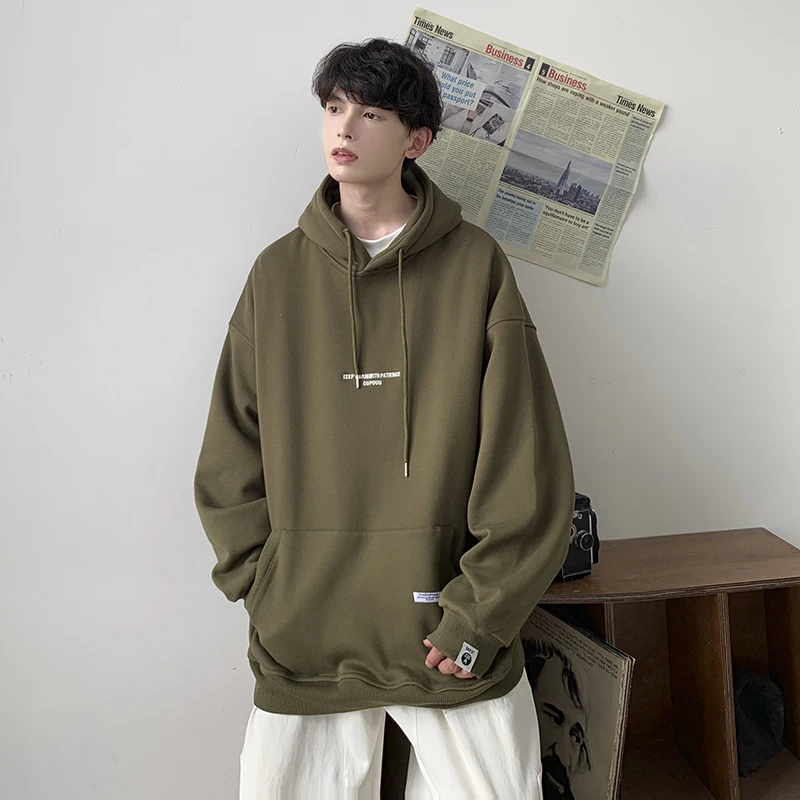 Autumn Hooded Sweater Hip Hop Embroidery Oversize Men Coat Fashion Brand Sweatshirt Pullover Hoodies Muff Street Hoody Shirt
Autumn Hooded Sweater Hip Hop Embroidery Oversize Men Coat Fashion Brand Sweatshirt Pullover Hoodies Muff Street Hoody Shirt