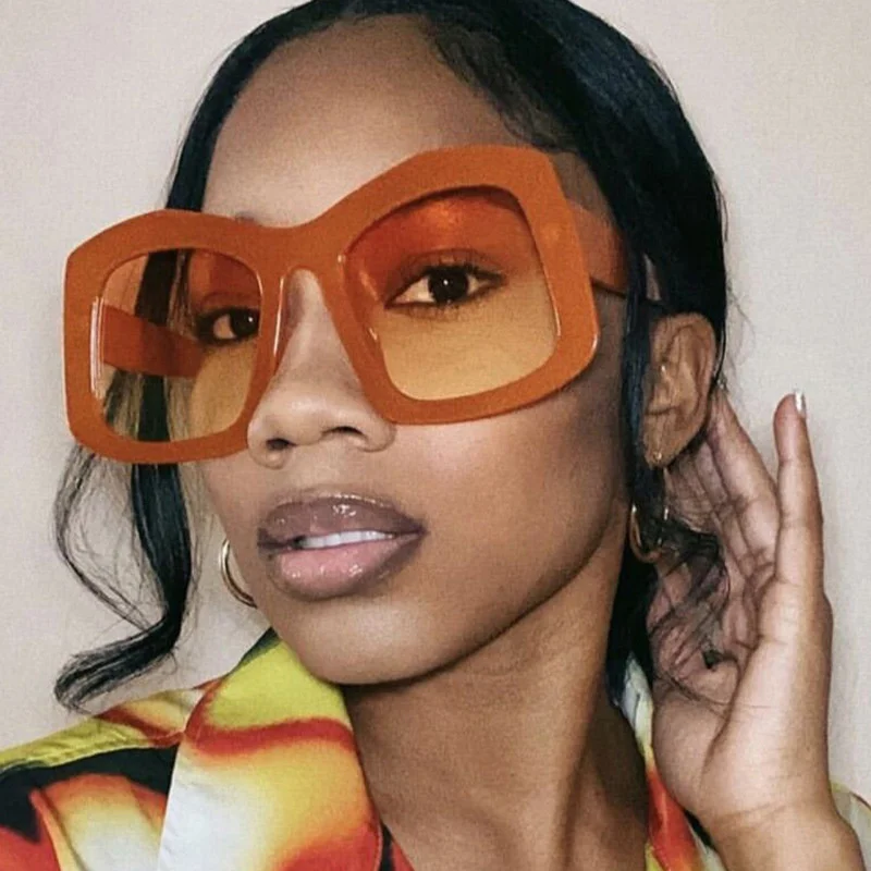 New Big Square Sunglasses Women Men Eyewear PC Lens Shades Female Oculos Eyeglasses Oversized Sun Glasses Gafas
New Big Square Sunglasses Women Men Eyewear PC Lens Shades Female Oculos Eyeglasses Oversized Sun Glasses Gafas