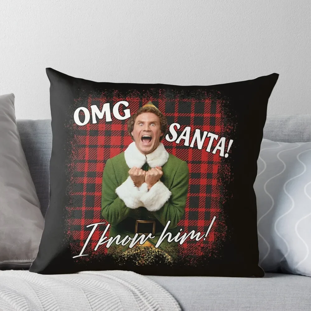 OMG Santa! I know him! Throw Pillow christmas cushions covers Cushions Home Decor luxury decor
OMG Santa! I know him! Throw Pillow christmas cushions covers Cushions Home Decor luxury decor