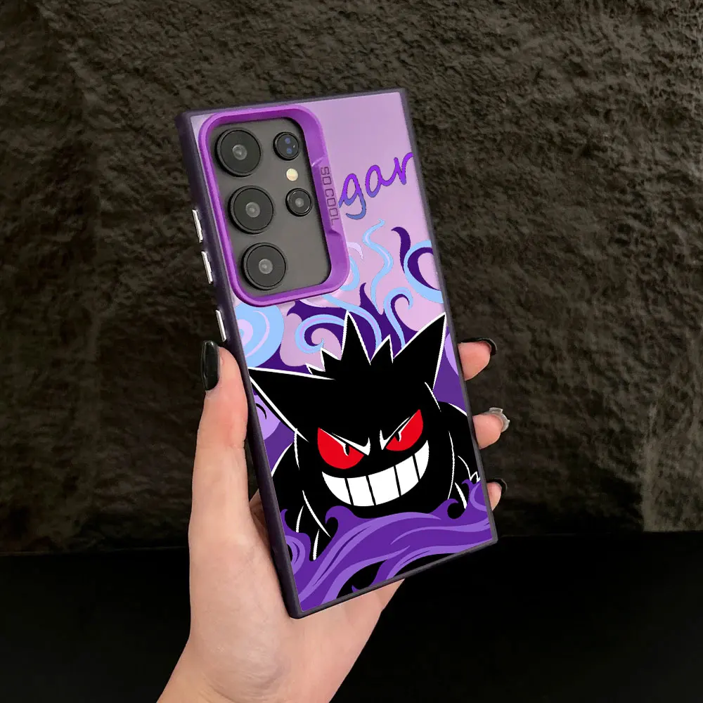 Cool Gengar Pikachus Pokemons S25 Case For Samsung S25 S24 Ultra 5G Carcasa For Galaxy S23 S22 S21 FE S20 Ultra Plus Phone Cover Cool Gengar Pikachus Pokemons S25 Case For Samsung S25 S24 Ultra 5G Carcasa For Galaxy S23 S22 S21 FE S20 Ultra Plus Phone Cover