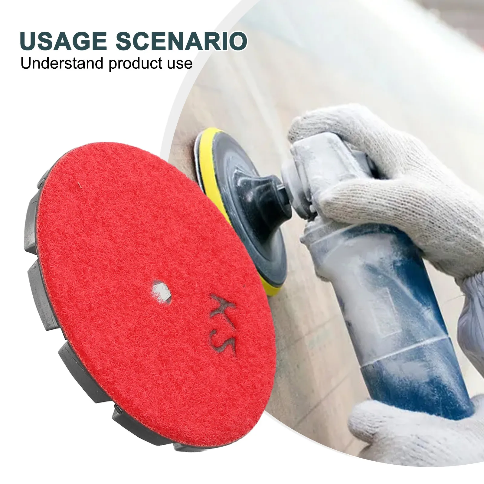 4 Step Dry/Wet Diamond Polishing Pads For Granite Polishing Grinding 4Inch 100mm For Sanding Marble Granite Concrete Abrasive
4 Step Dry/Wet Diamond Polishing Pads For Granite Polishing Grinding 4Inch 100mm For Sanding Marble Granite Concrete Abrasive